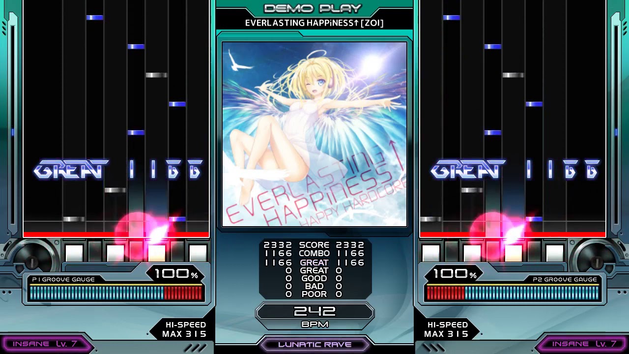 [BMS] sl5 EVERLASTING HAPPiNESS↑ [ZOI] AUTOPLAY