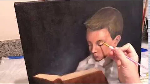 "Boy Reading" by Heidi Ross
