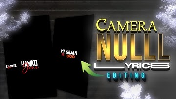 Alight Motion Pro Editing and Null Tutorial in Alight Motion Xml Video Editing