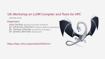 LLVM-CTH Workshop @ ISC 2020: Outlook