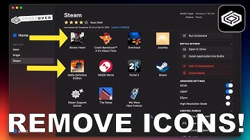 Mac Pro Tip - Remove Game Icons From CrossOver Menu