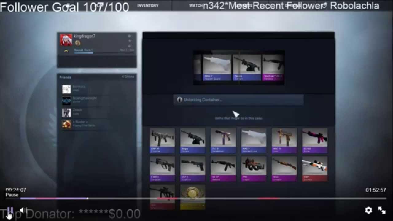 KID OPENS CRATES FOR THE FIRST TIME!! CSGO YouTube