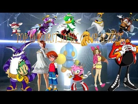 Top 10 Worst Sonic Characters - YouTube