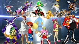 Top 10 Worst Sonic Characters