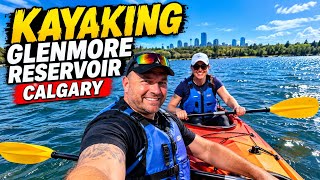 You Need To Try This: Kayaking Calgary’s Glenmore Reservoir!