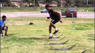 Taiyon Palmer DB c/o 2018 Training