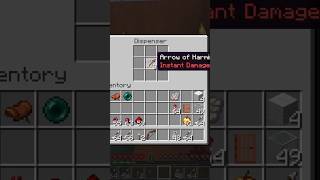 How to make harming arrows in minecraft java?#SorenaCraft#shorts