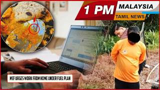 Malaysia Tamil News 1Pm News 27.03.2026 Mef Urges Work From Home Under Fuel Plan