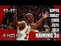 Michael Jordan Highlights vs Bullets (1992.12.23) - 57pts, 10ast, Who says he can't hit 3s?
