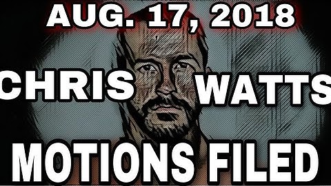 Aug, 17. 2018 - Expert Witness Motion Filed and Denied W/News Clip