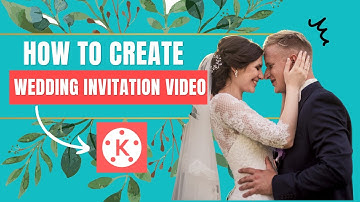 How To Create A Wedding Invitation Video (Kinemaster Tutorial)