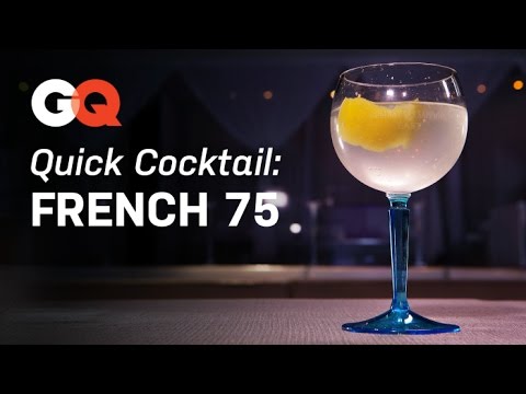 How to Make a French 75 – Quick Cocktail – America’s Bartender – GQ Magazine
