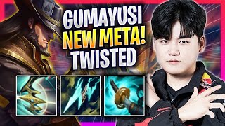 GUMAYUSI CRAZY NEW META TWISTED FATE ADC! - T1 Gumayusi Plays Twisted Fate ADC vs Ezreal!