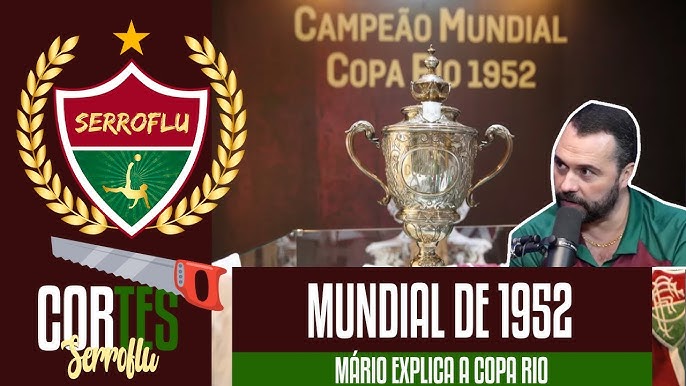 Campeão mundial de 1951 Tuo A Copa Rio de 1951, também conhecida como  Torneio Internacional de Clubes Campeões Copa Rio, Campeonato Mundial de  Futebol, Torneio Mundial de Campeões, Torneio Internacional de Campeões