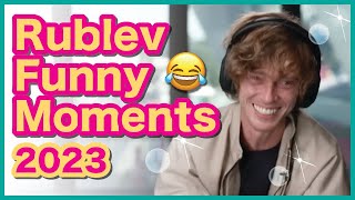 Andrey Rublev Funny Moments (part 2)! 😂