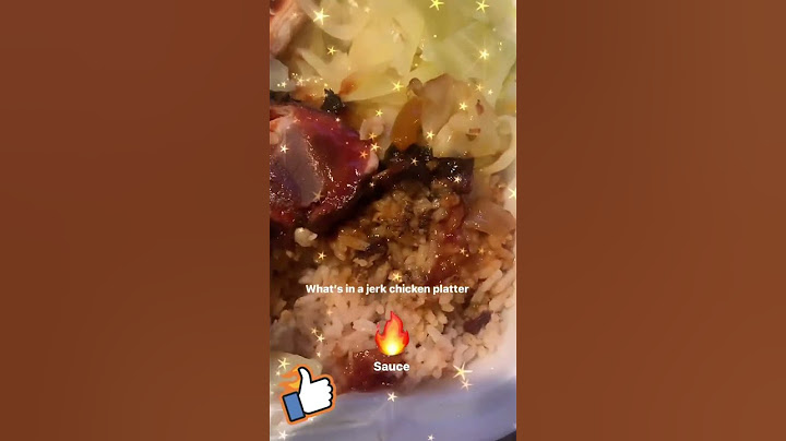 Jerk#chicken #platter##