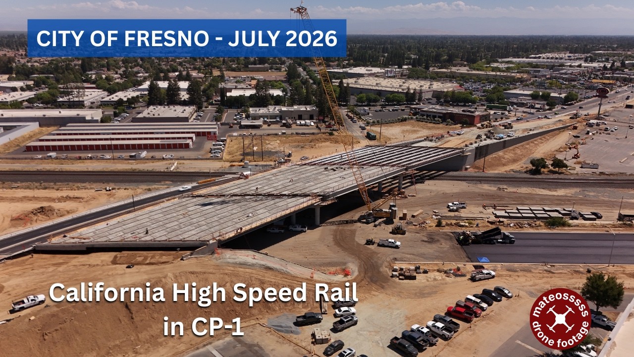 High-Speed Rail Grade Separation Construction Progress
