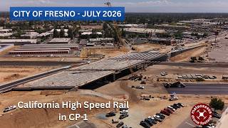Deck Work at Shaw AND Church Ave | California High Speed Rail (CAHSR) in Fresno [July 2026]