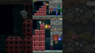 A Powerful Cannon Shaped Hat Will Help You Blast Your Way Through! (Super Mario Maker 2) #shorts