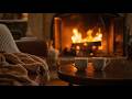 Cozy Fireplace Ambience 🔥 Calming Music &amp; Crackling Fire Sounds for Relaxation, Sleep, Study