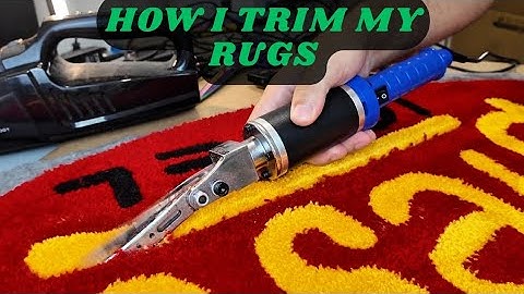 How to carve your rugs! The ultimate guide to sculpting / tips & tricks techniques ✂️🧶🧵