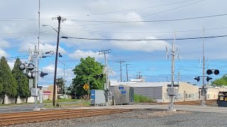 NJ TRANSIT PASSING BY BRADLEY BEACH