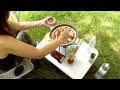 女子ソロキャンプ 手作りピザ編