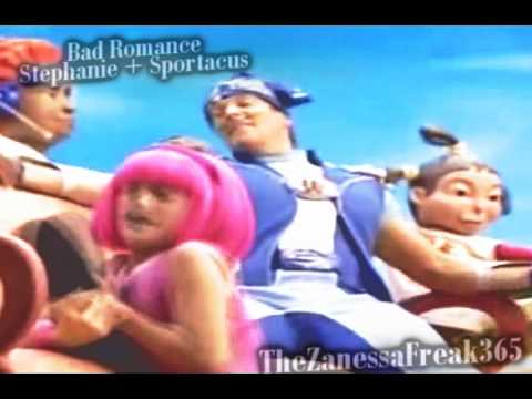 Stephanie And Sportacus are Caught In a BAD ROMANCE :D