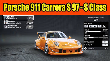 Porsche 911 Carrera S 1997 Build S Class in Need For Speed Unbound