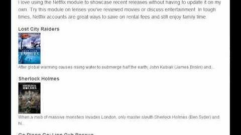 Money Making Modules