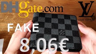 Louis Vuitton Men's Wallet Damier Graphite DHGATE UA REP Haul