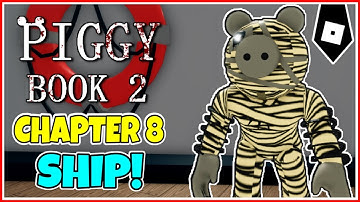 How to ESCAPE the SHIP MAP(BOOK 2: CHAPTER 8) + ENDING CUTSCENES in PIGGY: BOOK 2! - ROBLOX