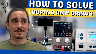 iPhone Data Recovery Live Diagnosis & Motherboard Repair - How to Solve Looping DCPS Amp Draws