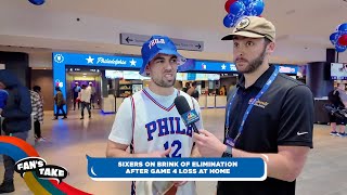 'Softest team in the playoffs' - Sixers fans share their thoughts on what went wrong in Game 4 screenshot 3