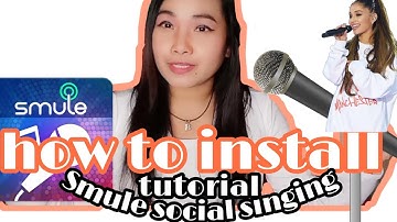 how to install Smule app || step by step tutorial