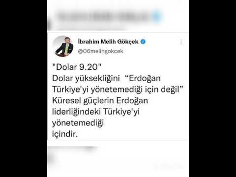 MESELE DOLAR DEĞİL, MESELE TAYYİP ERDOĞAN