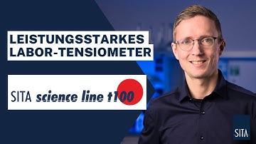 SITA science line t100 - Leistungsstarkes Labor-Tensiometer