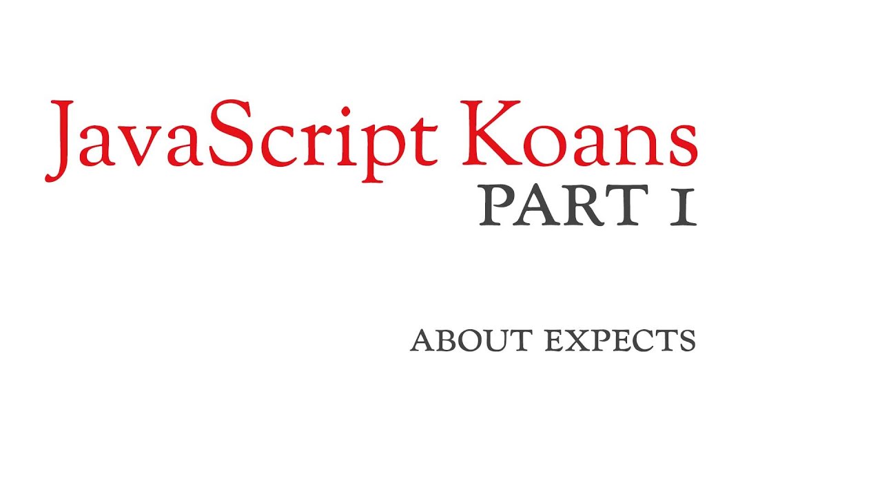 Expect scripting. Js бренд.