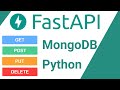 Fastapi mongodb rest api in python  crud operations  swagger  pymongo