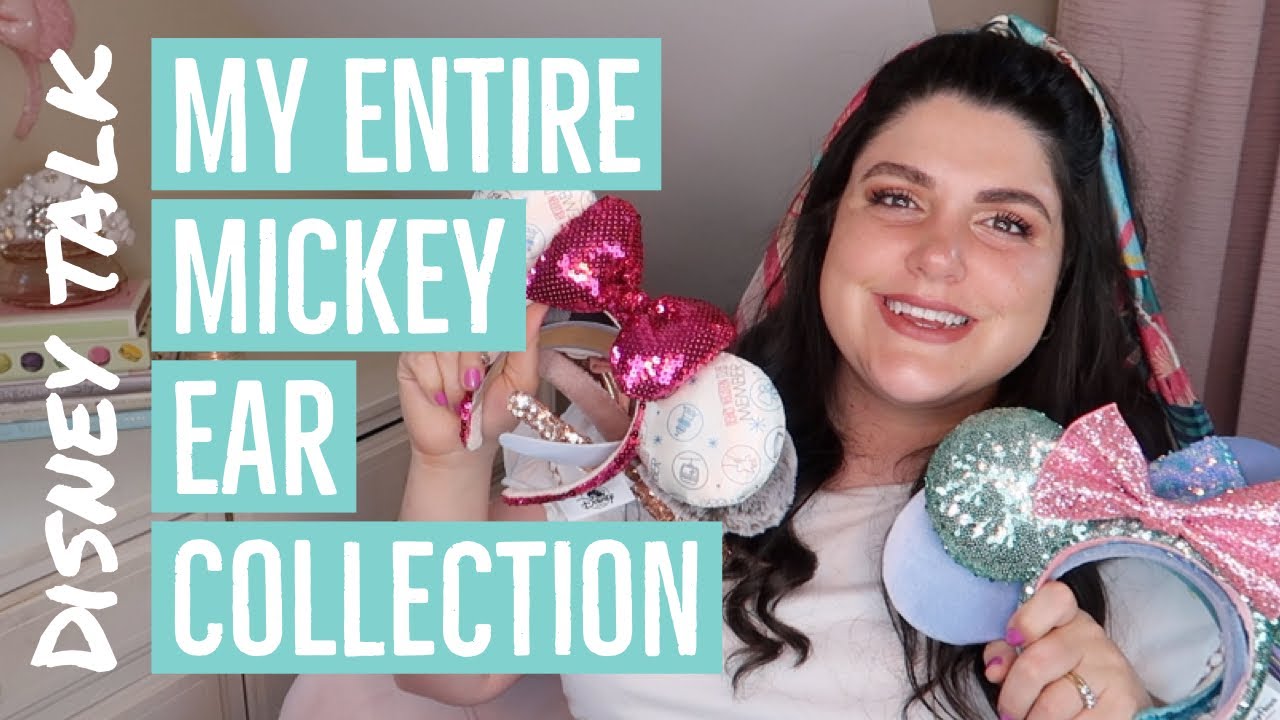 My Entire Disney Mickey Ear Collection • Authentic Ears, Etsy Ears