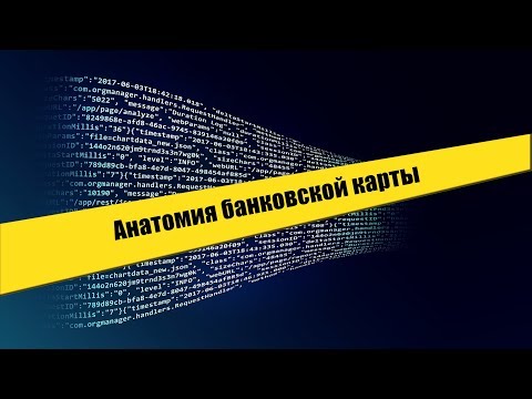 Анатомия банковской карты