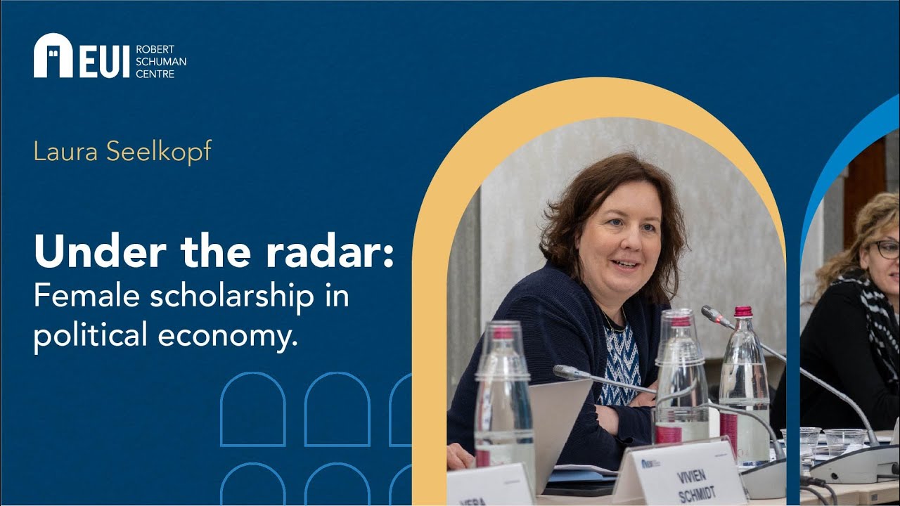 Under the radar. Female scholarship in political economy | Laura ...