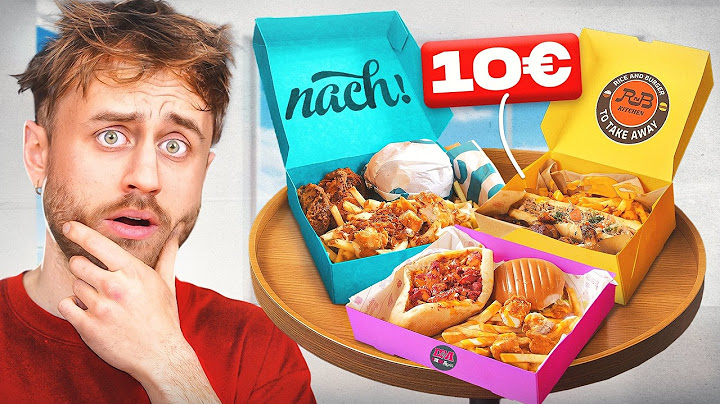 I'm testing the FAST FOOD BOXES at €10 💸 (overpriced?)