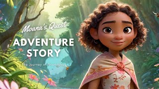 Moana's Quest | The Journey of Friendship | Bedtime Stories | Adventure Story