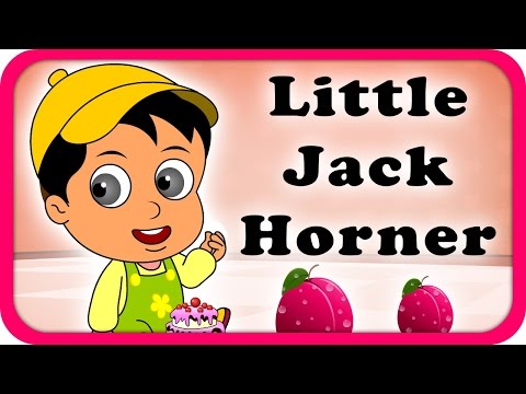 Little Jack Horner Lyrical Video | English Nursery Rhymes Full Lyrics For Kids & Children