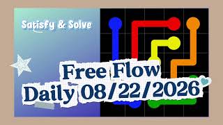 Flow Free - 2026 2026 Daily Level Solution Walkthrough