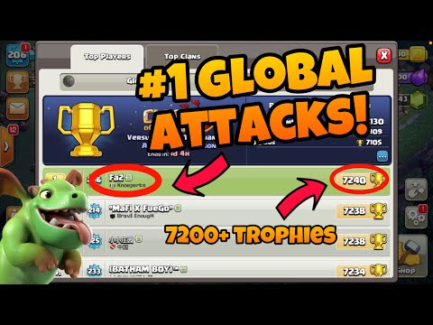 #1 Global BH9 Attack Strategies (7200+ Trophies) ft. Fa2