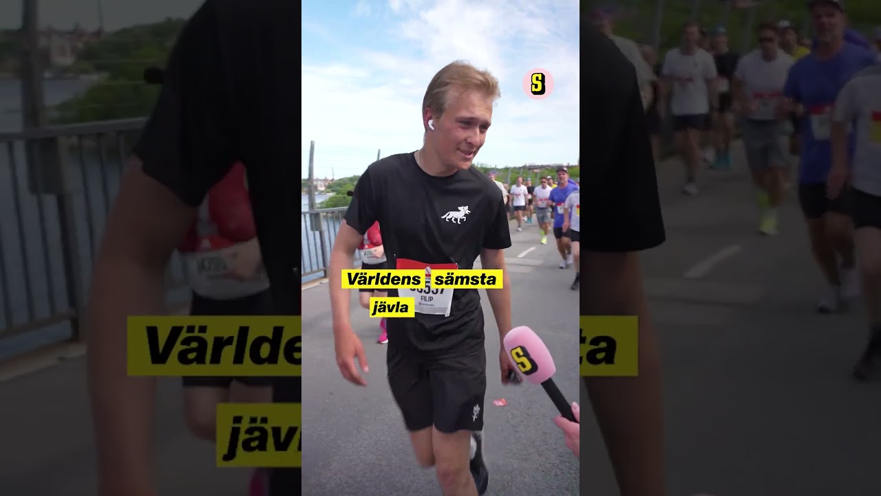 Här springer maratonlöparna: ”Världens sämsta jävla bro”