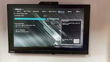 How to enable TPM & Secure boot in Asrock A320M / B450 motherboards