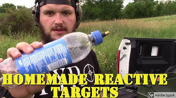 Home made sonic boom targets
